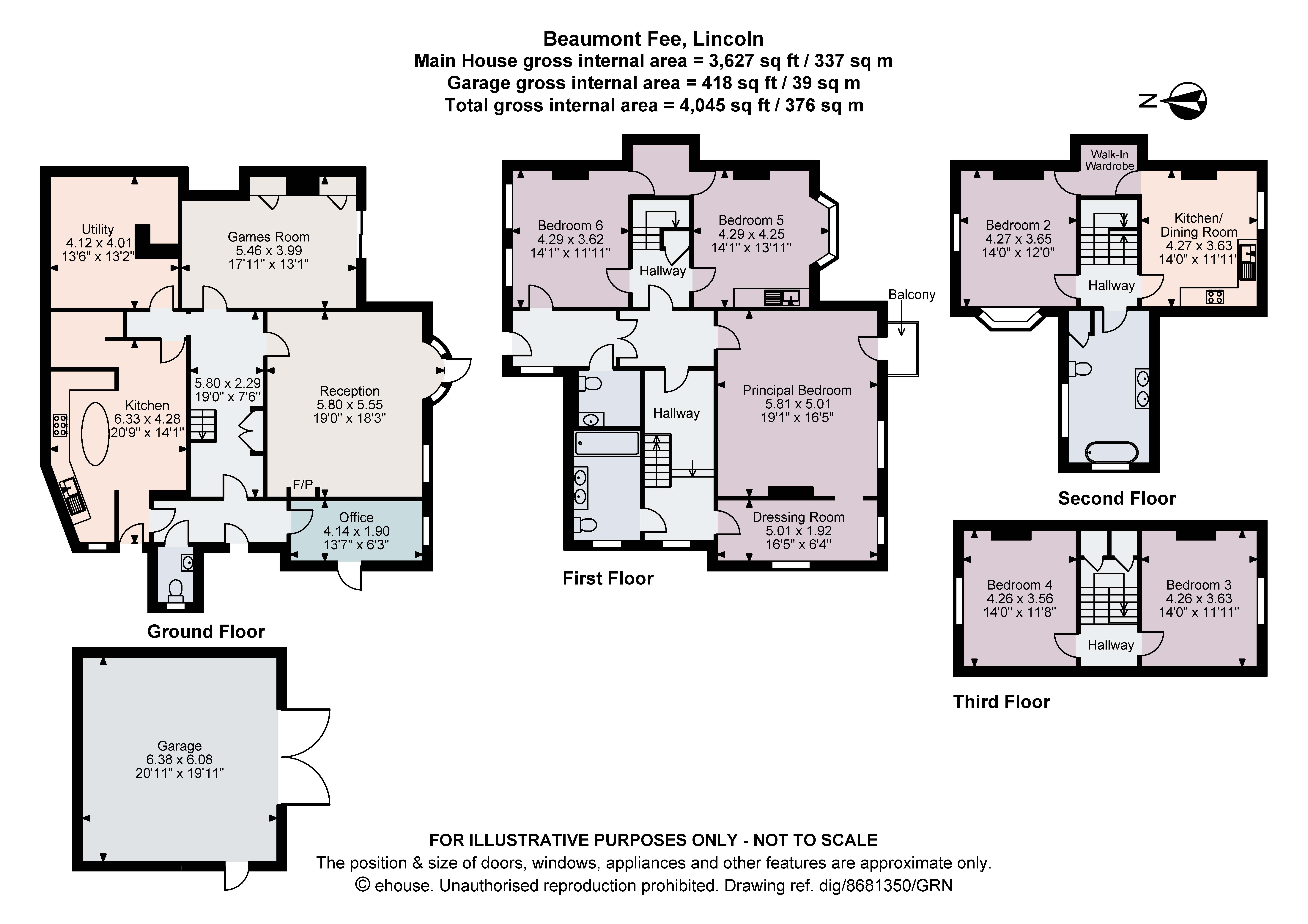 Aldhundegate House, Lincoln floorplan