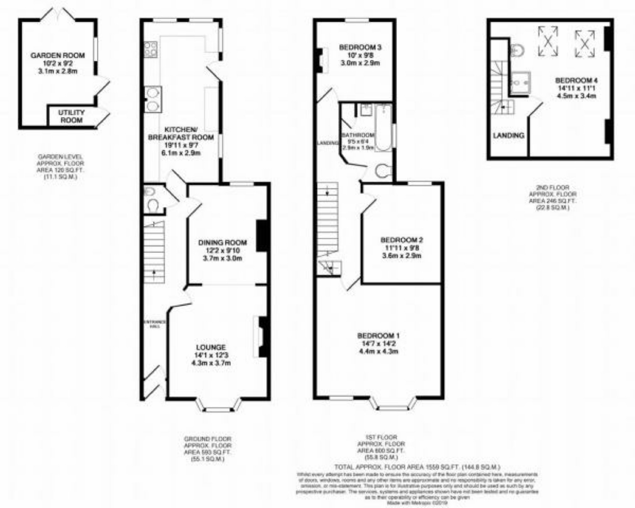 4 Bedrooms Semi-detached house for sale in London Road, Dunton Green TN13