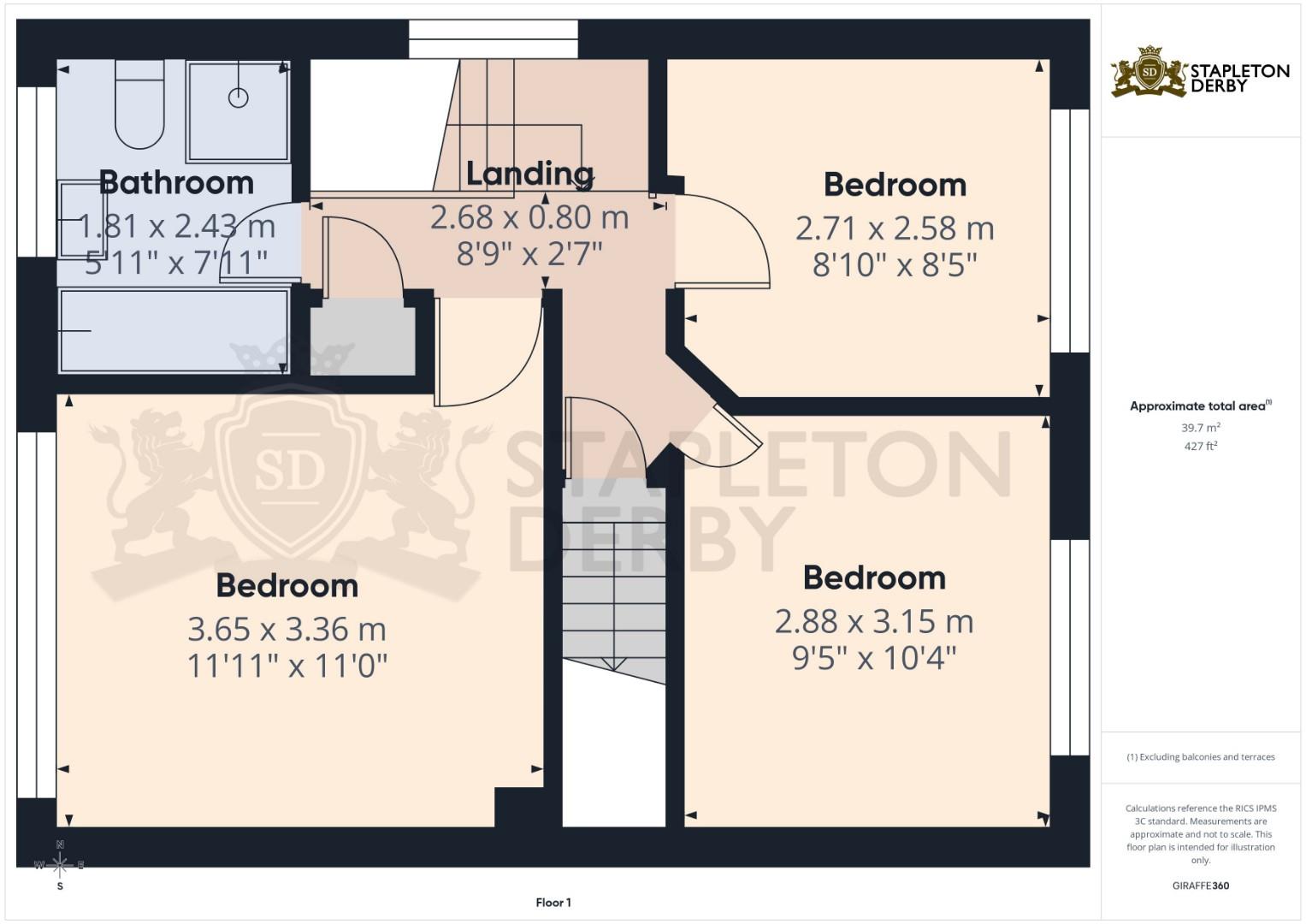 41, Mooreway, Prescot floorplan