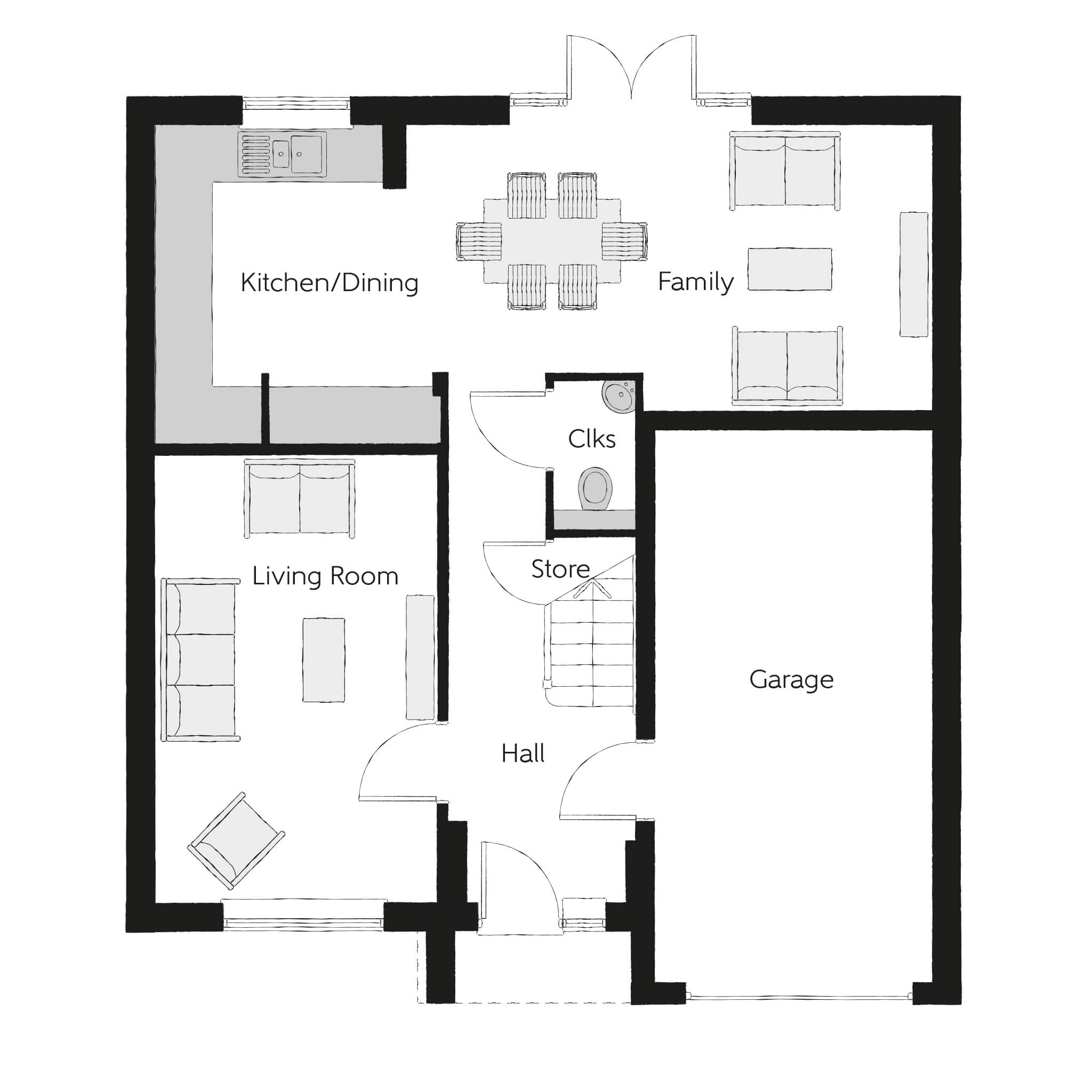 140, Wrawby Road, Brigg floorplan