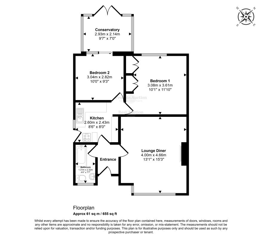 47, Lancelot Road, Welling floorplan