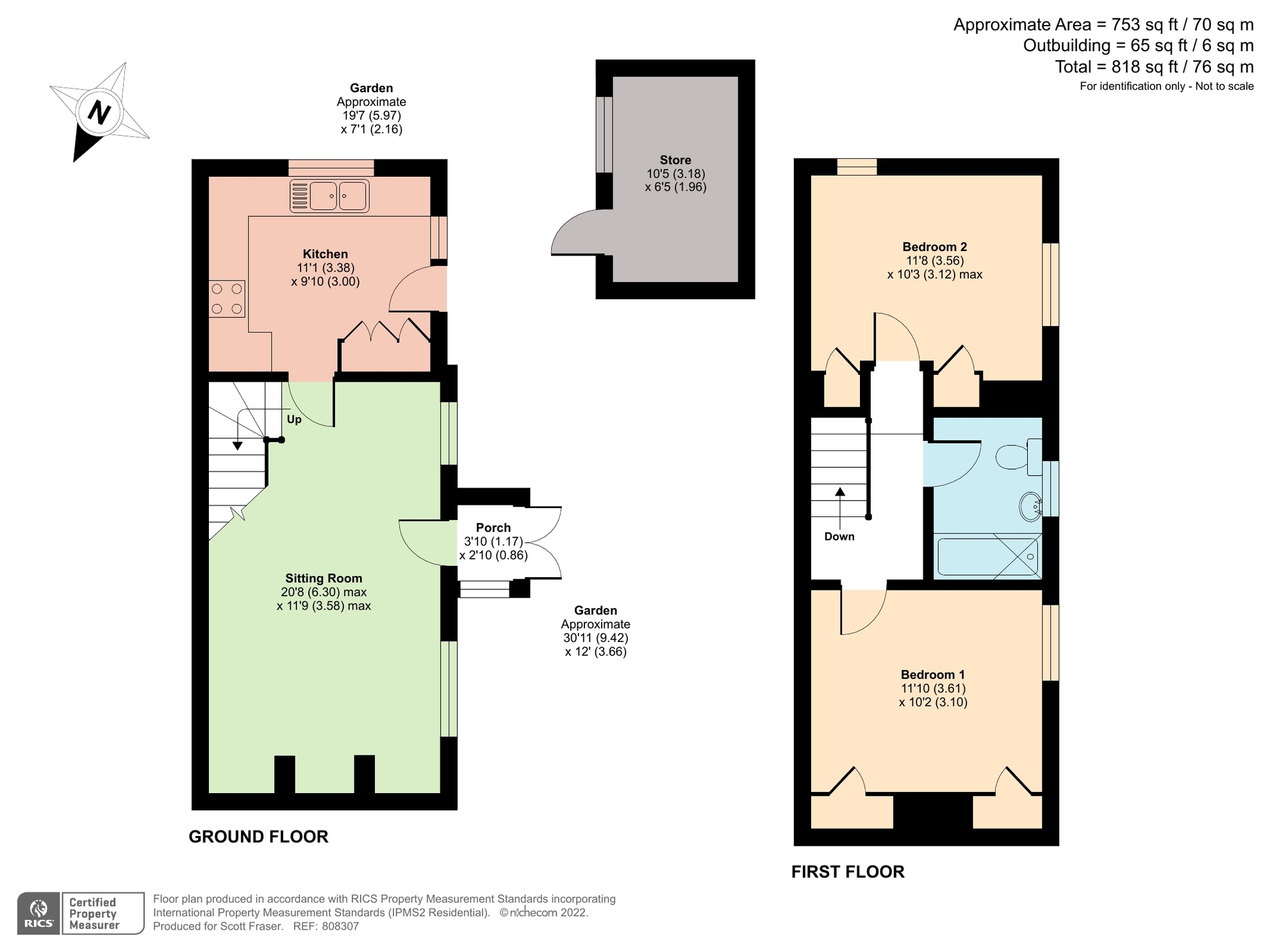 Corn Street, Witney, Oxfordshire OX28, 2 bedroom detached house for