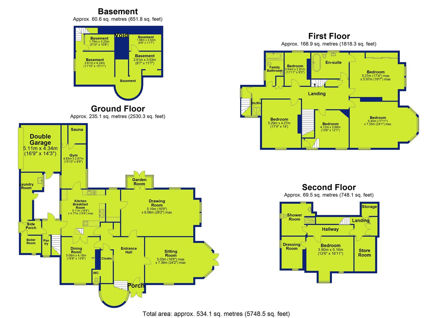 Cavendish Lodge, 3, Cavendish Crescent North, Nottingham floorplan