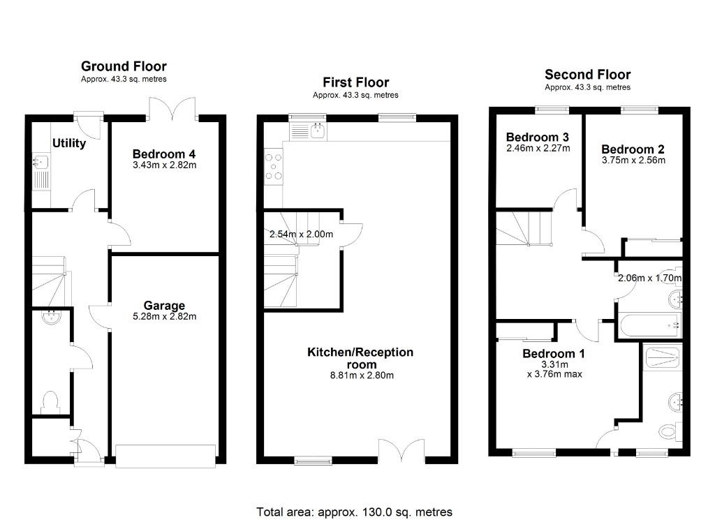 4 Bedrooms Semi-detached house to rent in Rondetto Avenue, Newbury RG14