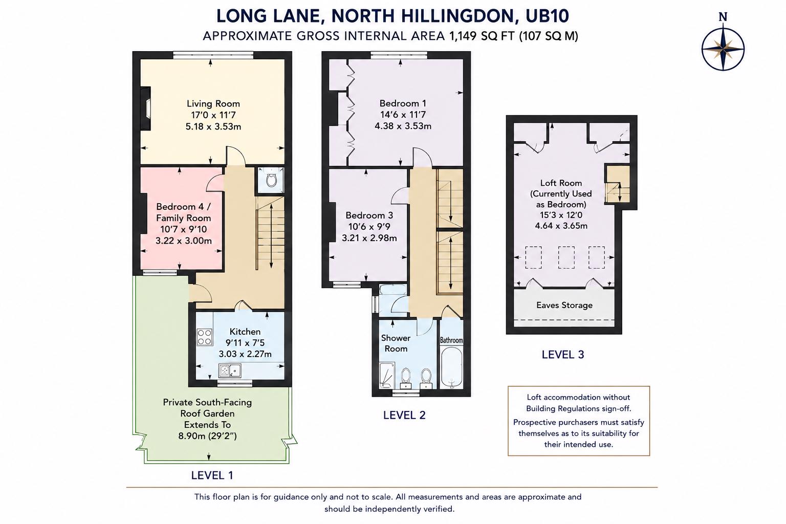382A, Long Lane, Uxbridge floorplan