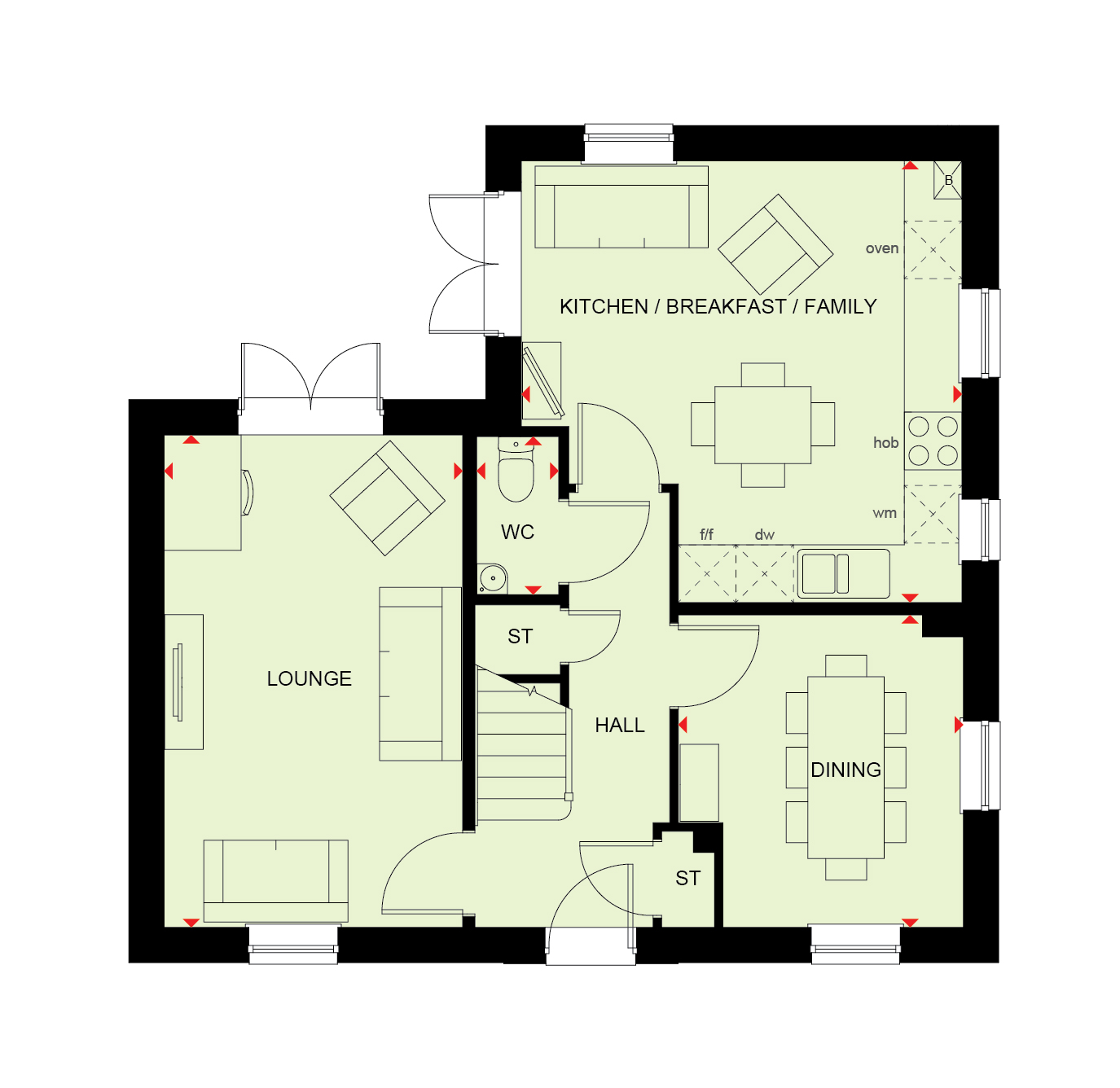 Pentrebane Drive, St Fagans, Cardiff floorplan