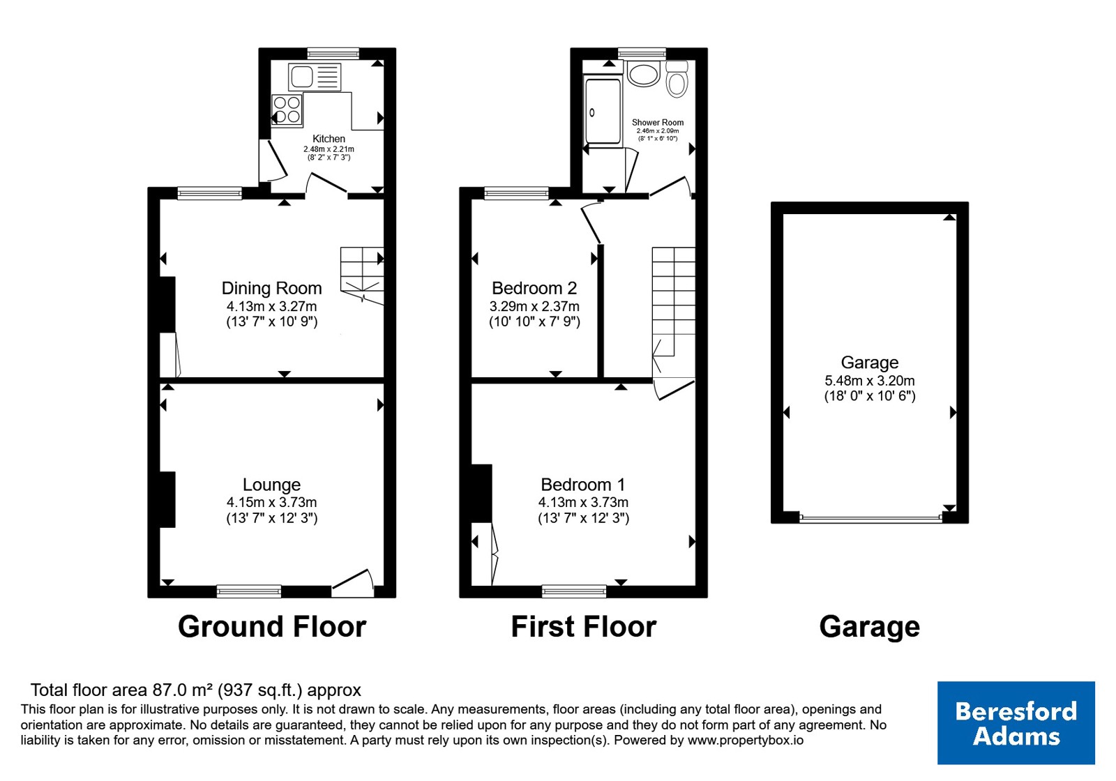 49, Well Street, Clwyd floorplan