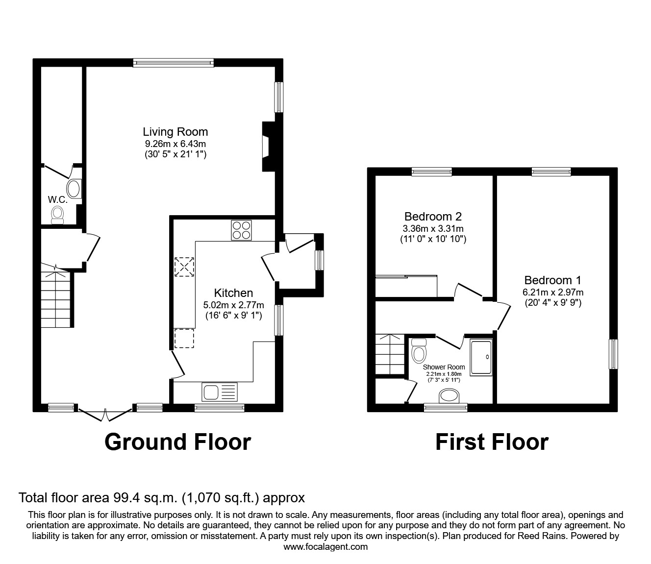Jenny Lane, Wheelton, Chorley, Lancashire PR6, 2 bedroom semidetached