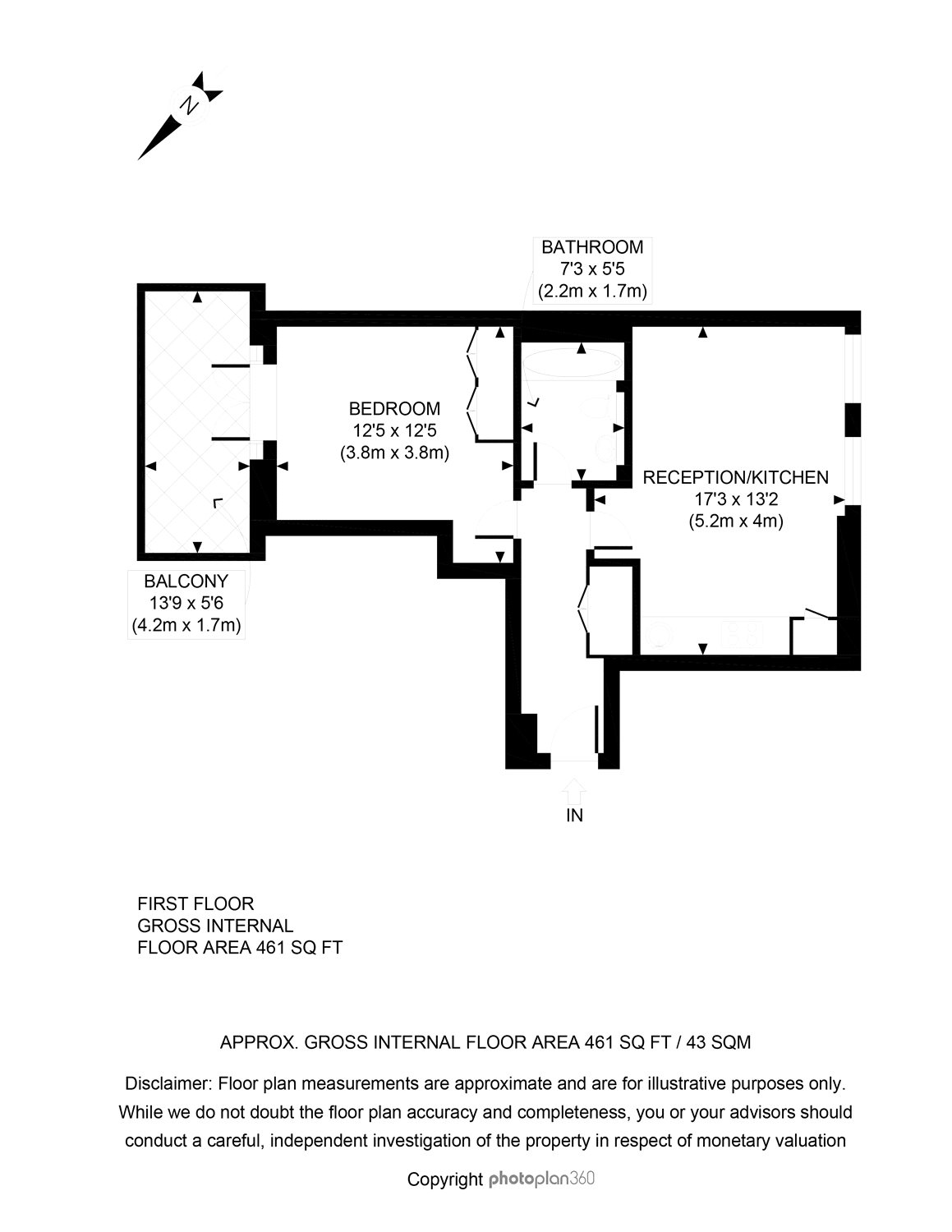 Cuthbert Street, London floorplan
