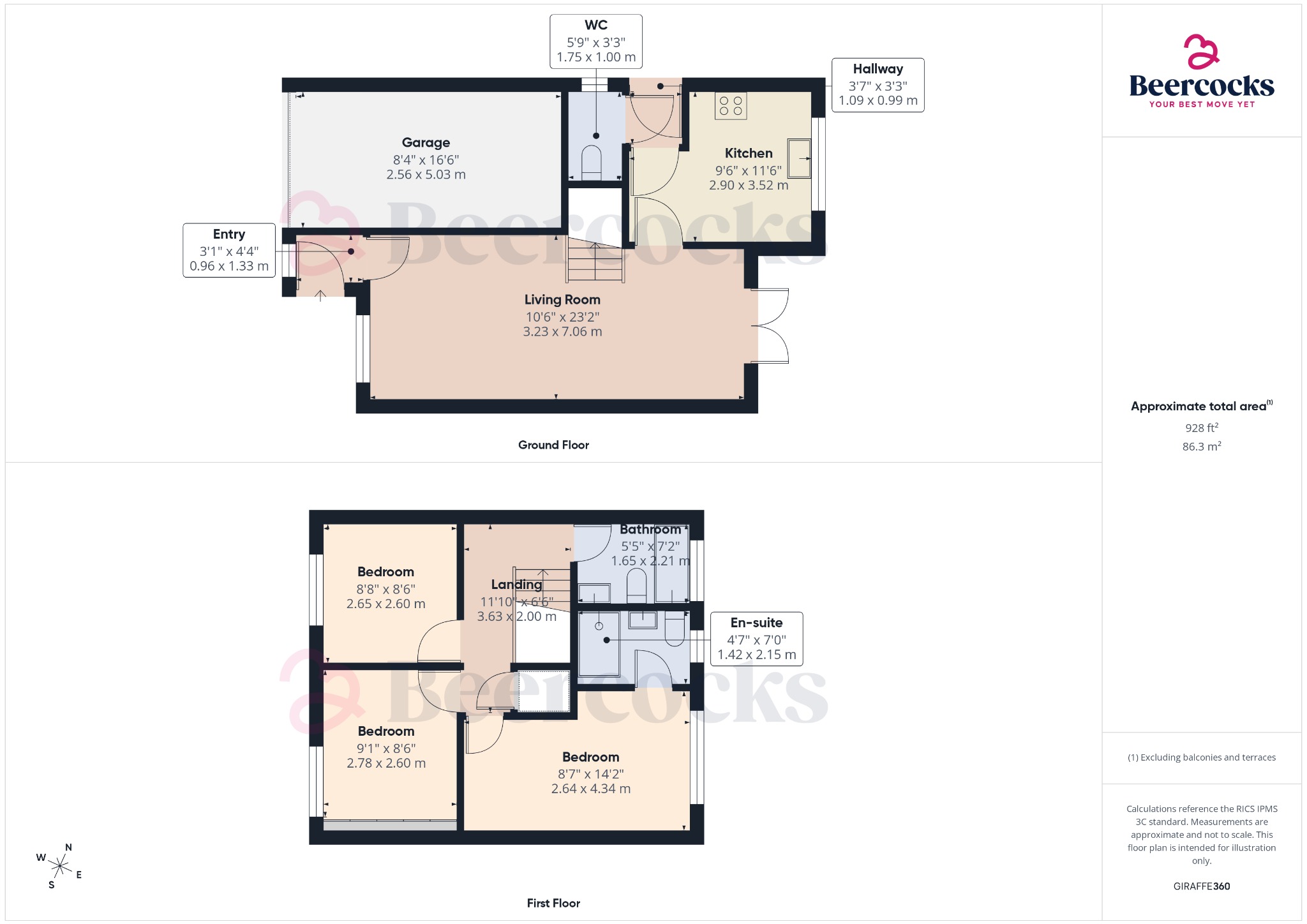 10 Honley Wood Close, -, Kingston Upon Hull floorplan