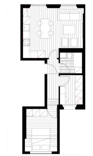 2, 132, Ifield Road, London floorplan