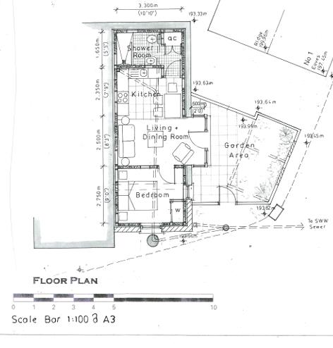 Land North West Of The Old Dairy, Chegwyns Hill, St. Austell floorplan