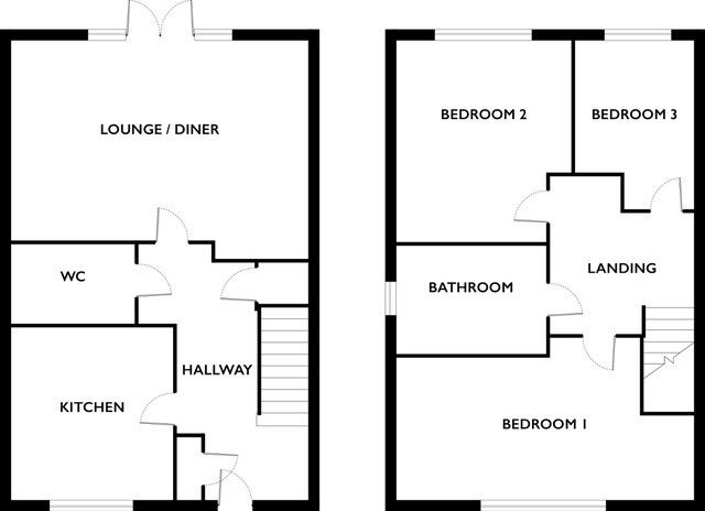 1, Burnham Road, Birmingham floorplan