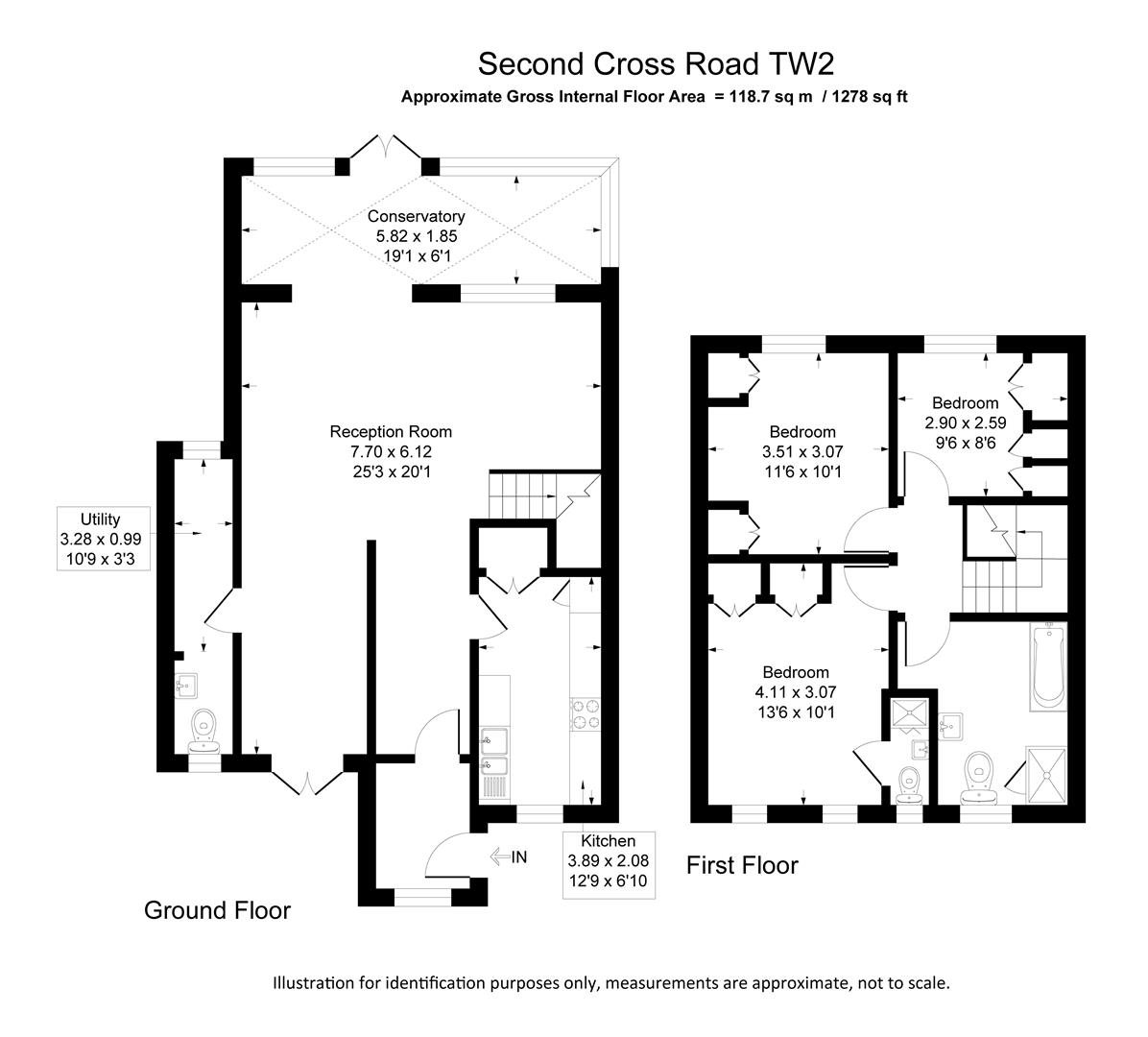 Second Cross Road, Twickenham TW2, 3 bedroom semidetached house for sale 61807868 PrimeLocation