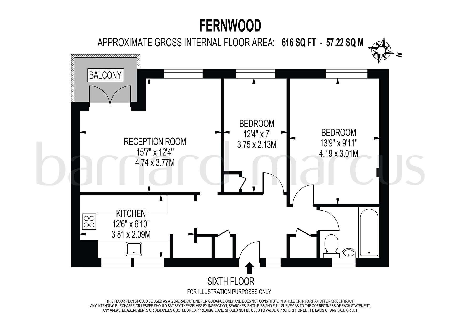 Albert Drive, London SW19, 2 bedroom flat for sale 61749949