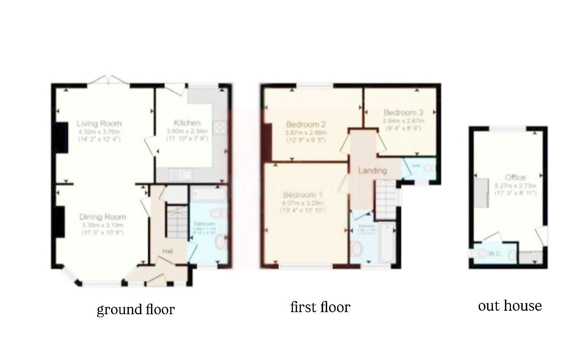 73, Derbyshire Avenue, Manchester floorplan
