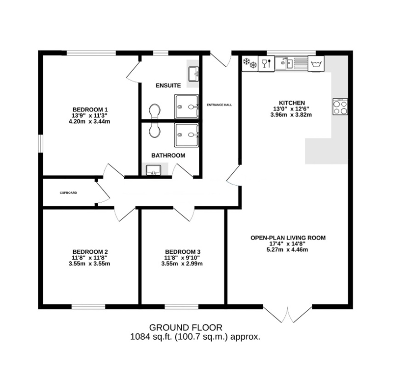 5, The Green Devon, Dunkeswell floorplan