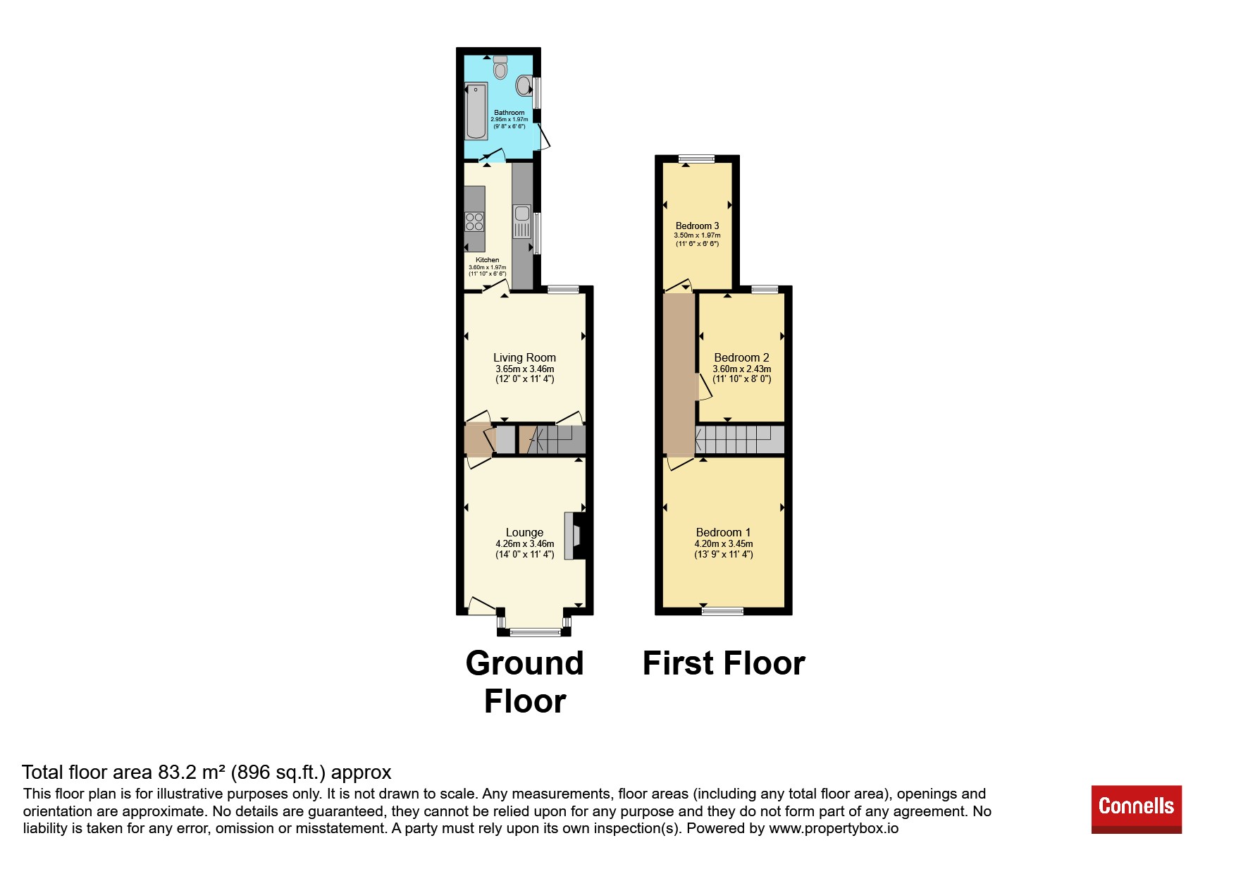 68, Wenlock Road, Birmingham floorplan
