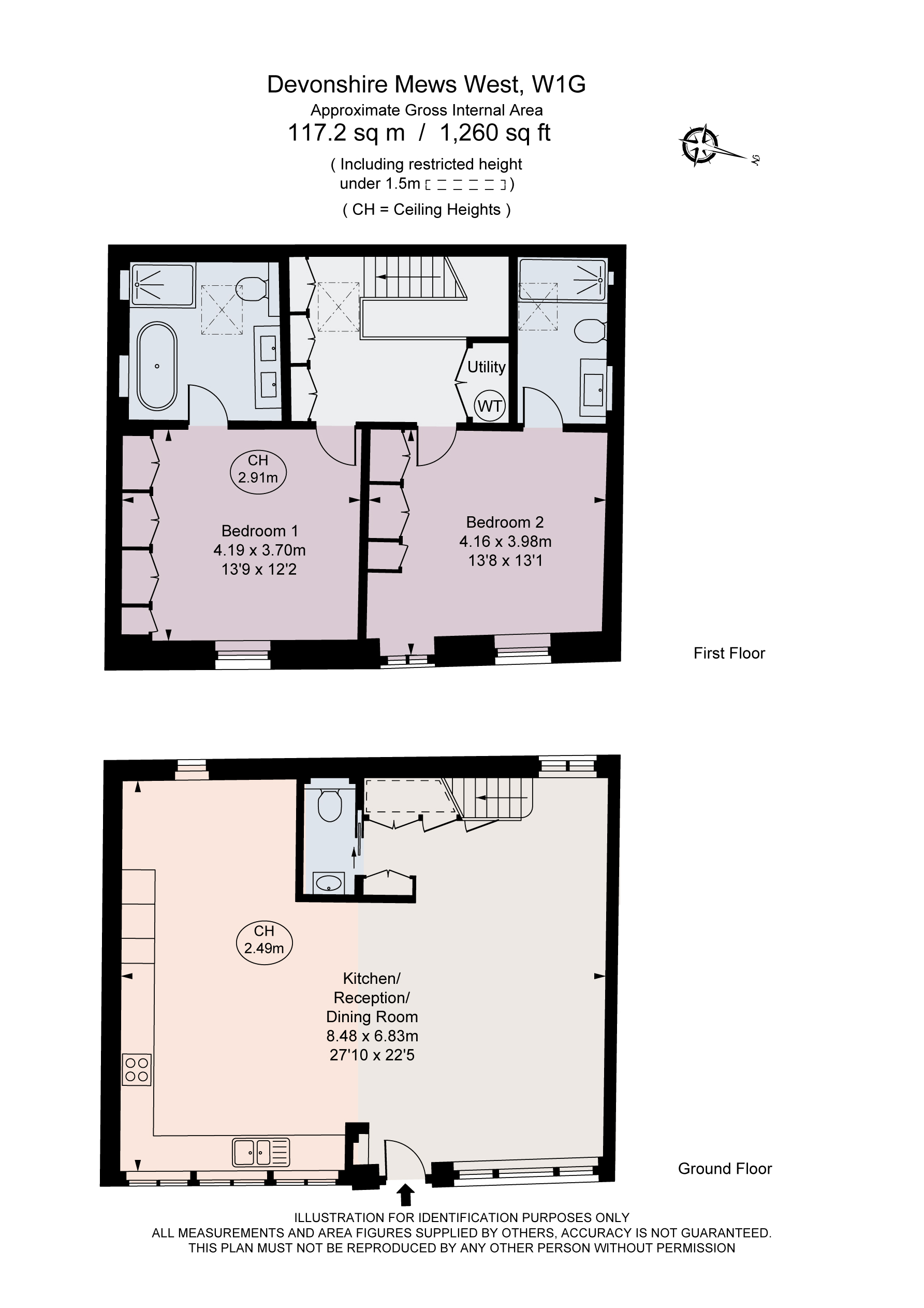 6, Devonshire Mews West, London floorplan