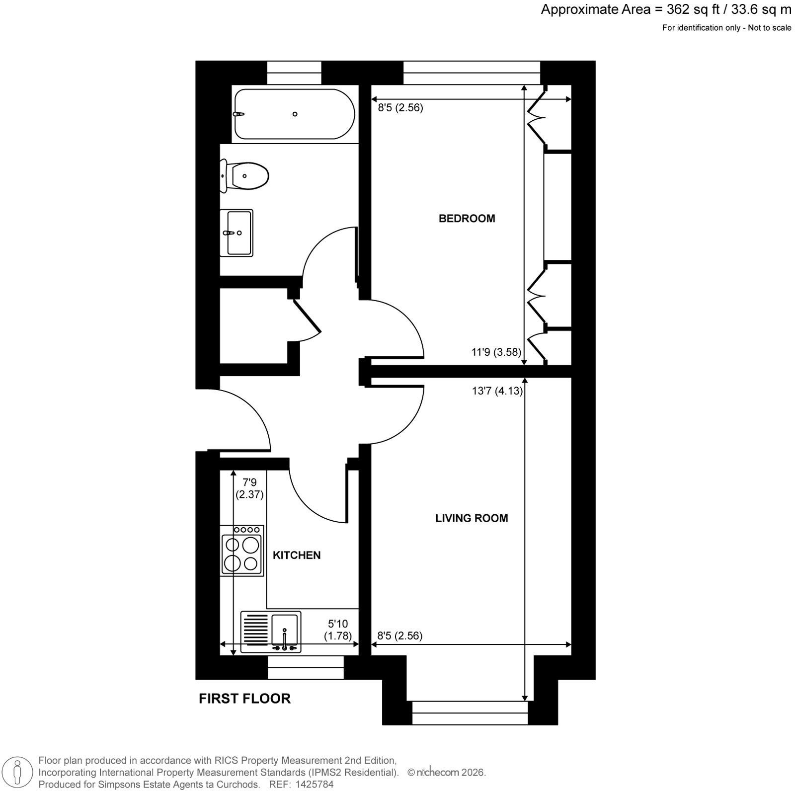 4, Park View, Shepperton floorplan