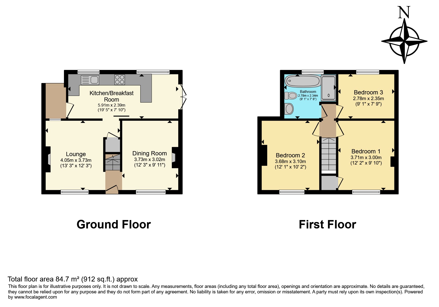 Primrose Cottage, The Leys, Whiston, Stoke-on-trent floorplan