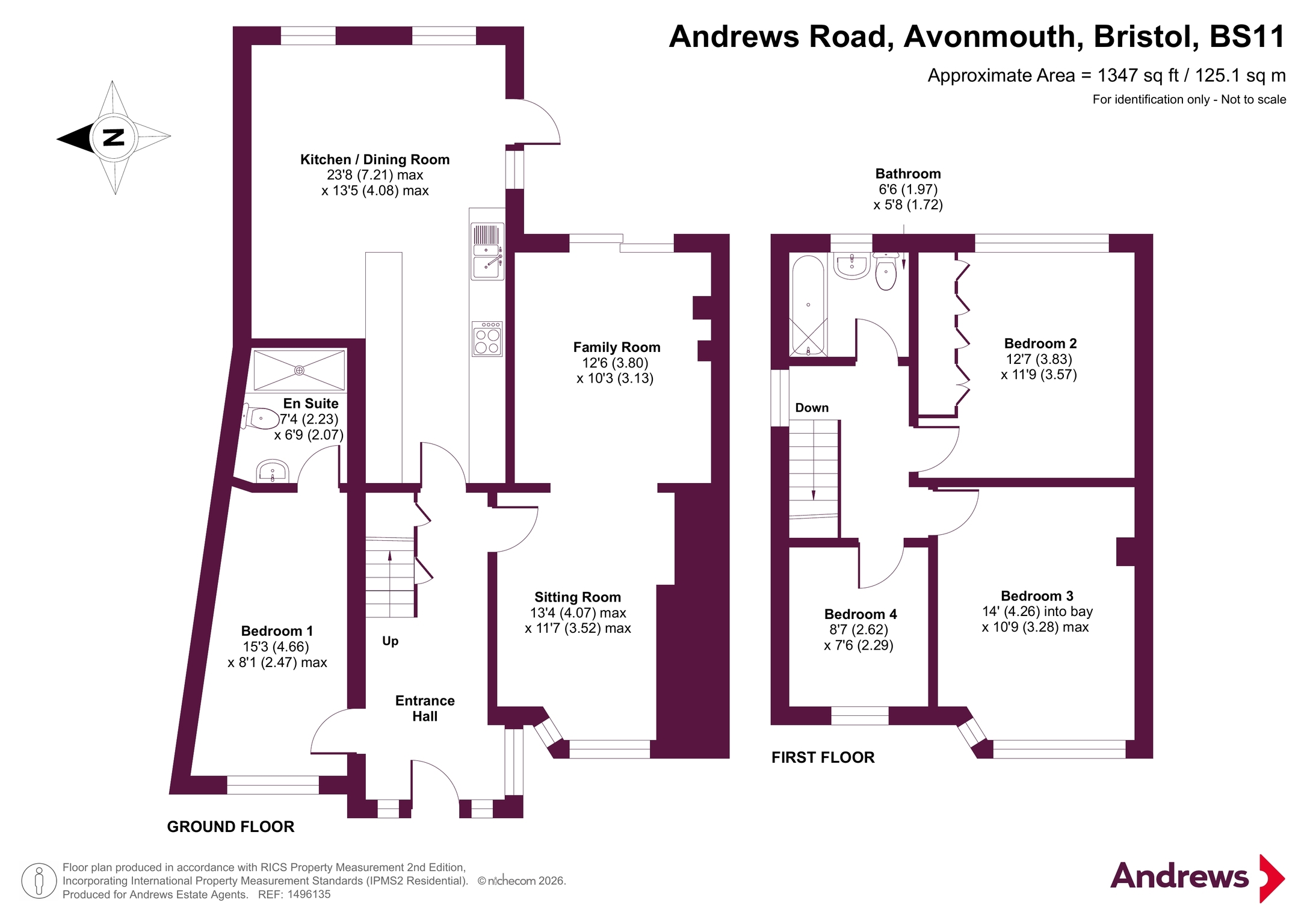 58, St Andrews Road, Bristol floorplan