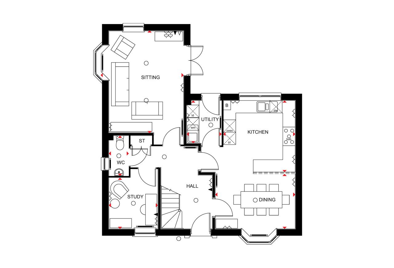 4 Bedrooms Detached house for sale in Emerald Grove Development, Lawley Drive, Lawley, Telford TF3