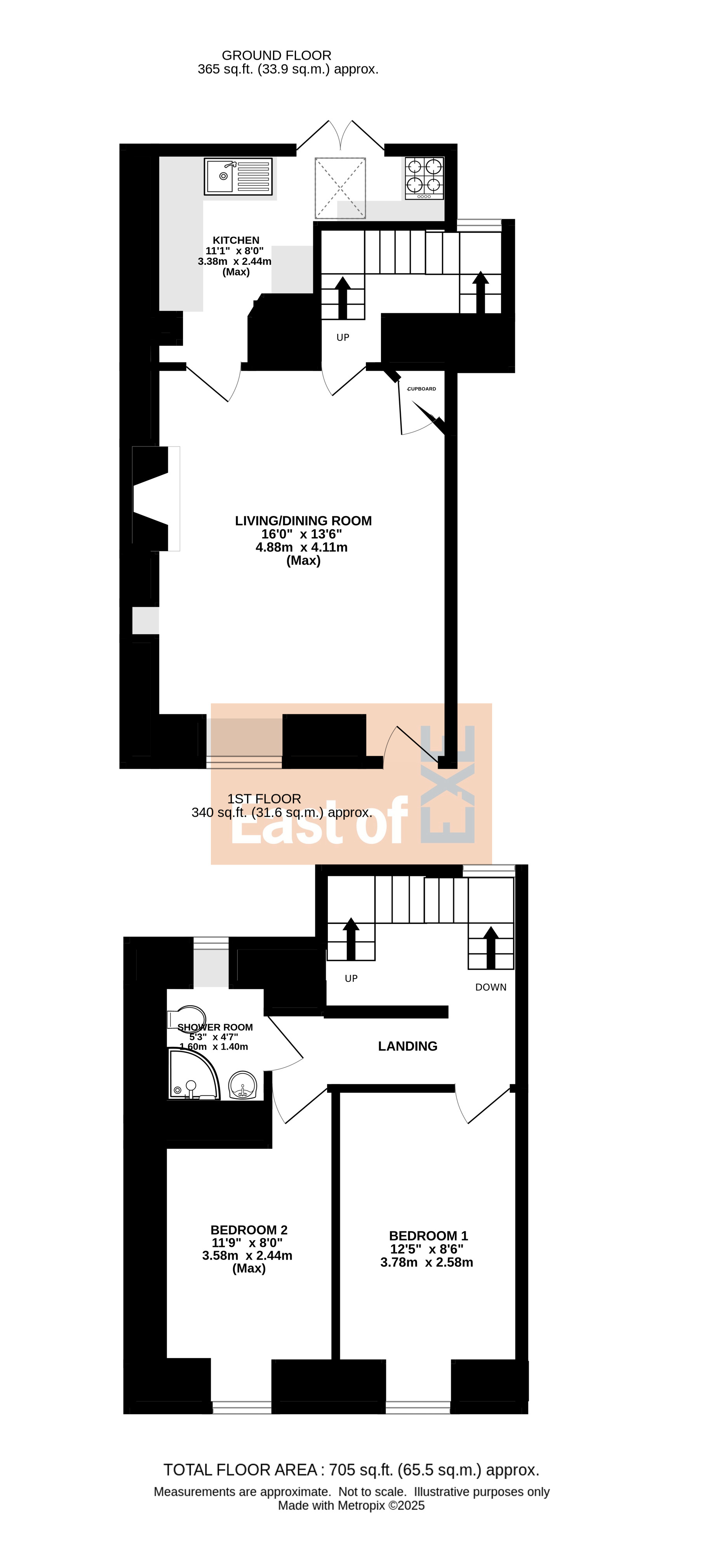 9, Follett Road, Exeter floorplan