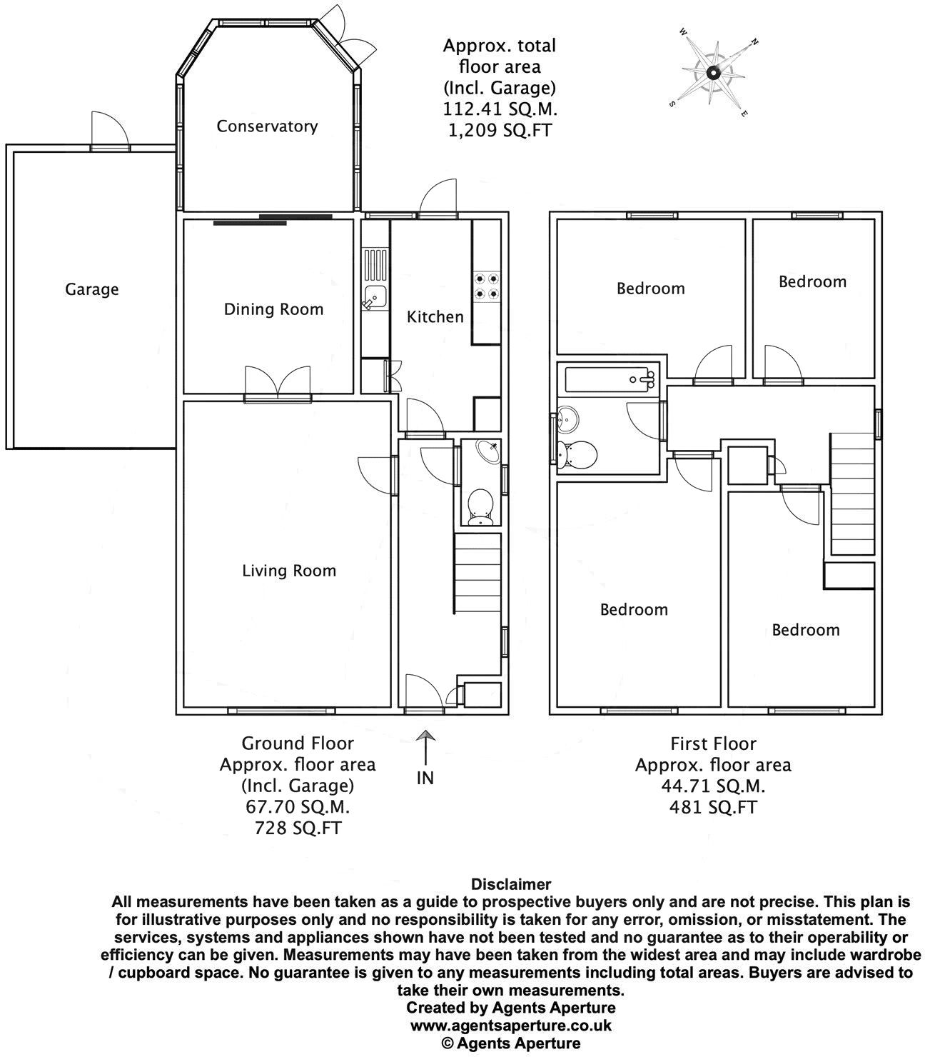 38, Findon Gardens, Rainham floorplan
