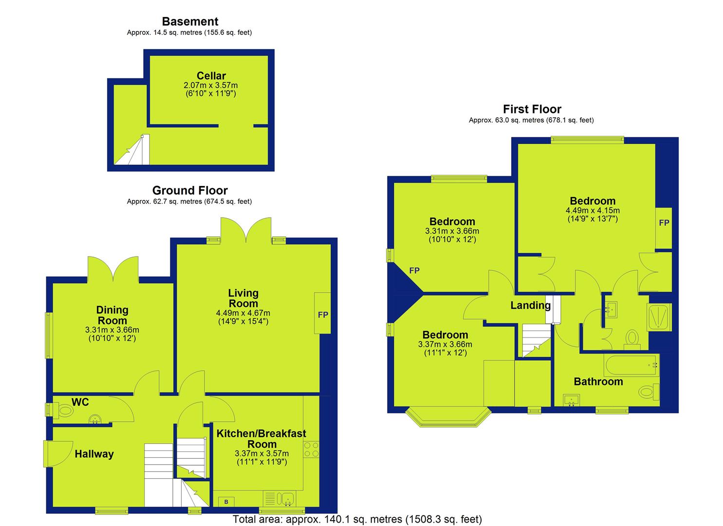 24a, Arlington Drive, Nottingham floorplan