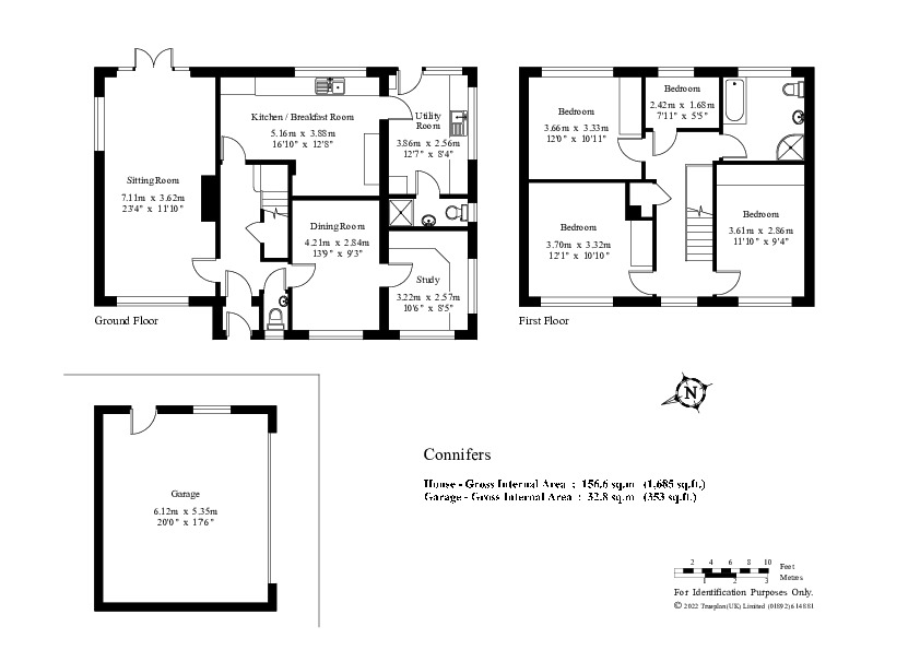 Hawksdown Road, Walmer, Kent CT14, 4 bedroom country house for sale