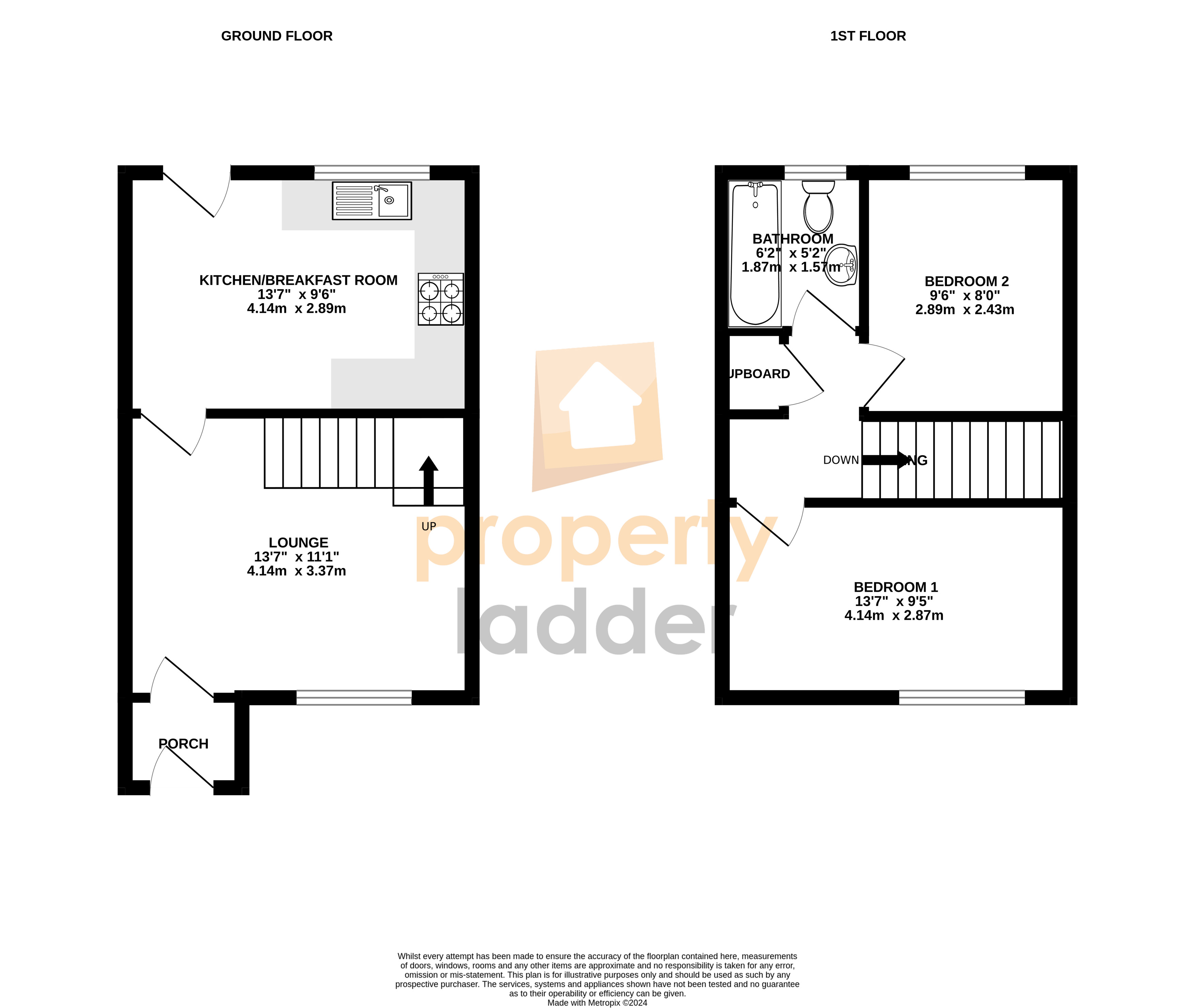 165, White Woman Lane, Norwich floorplan