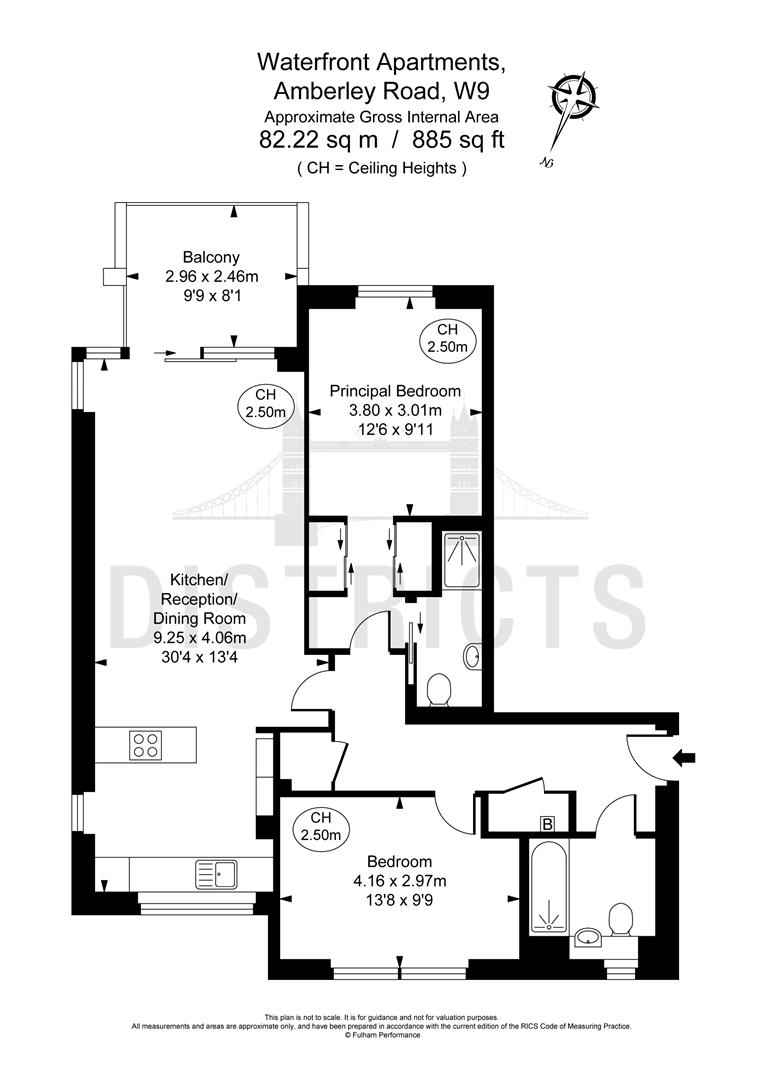 14 Amberley Waterfront, Amberley Road, London floorplan