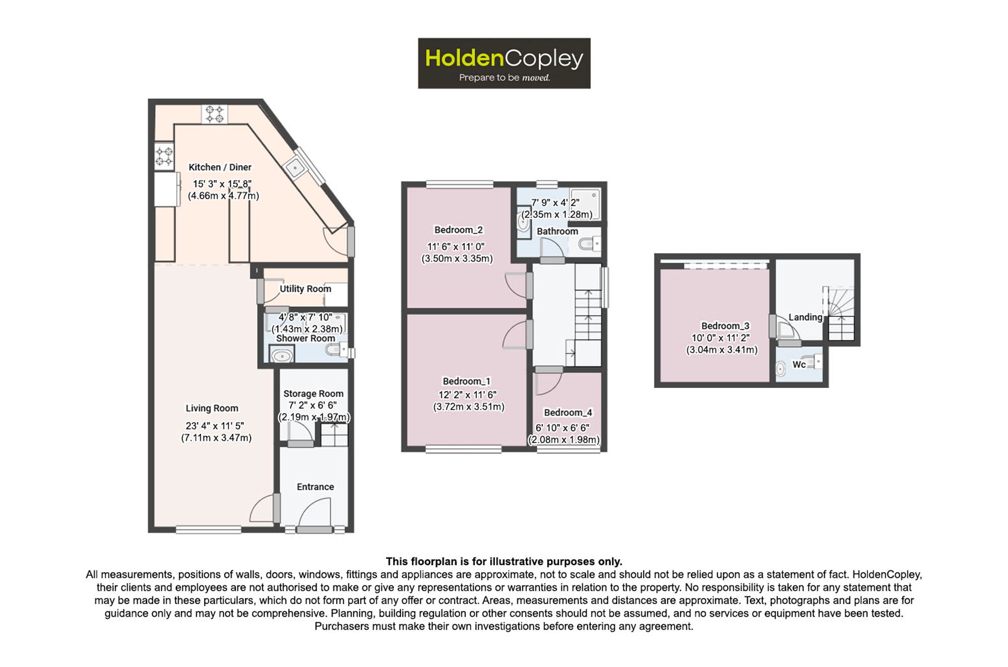 11 Redland Drive, Nottingham floorplan