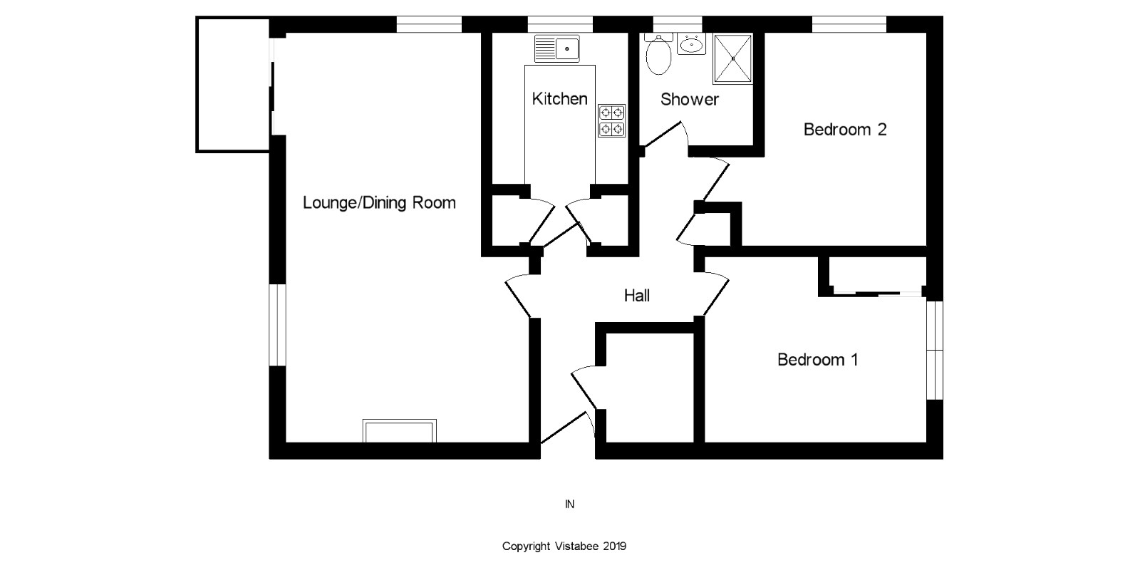 2 Bedrooms Flat for sale in Holmwood, Largs, North Ayrshire, Scotland KA30
