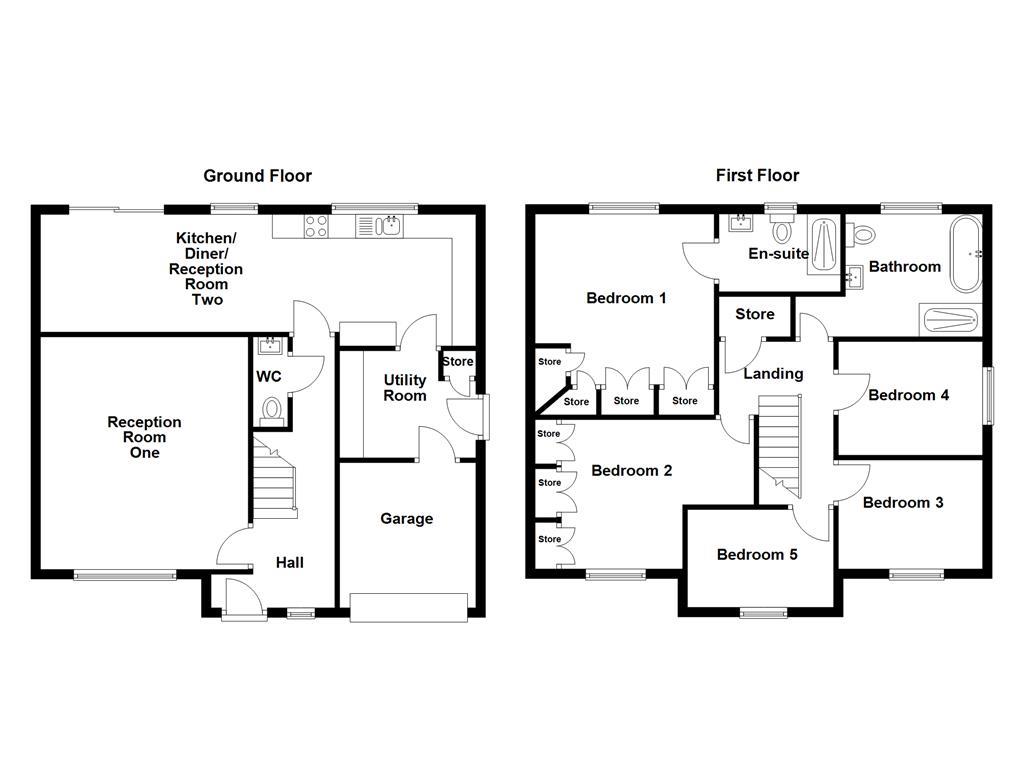 12, Stainton Drive, Burnley floorplan