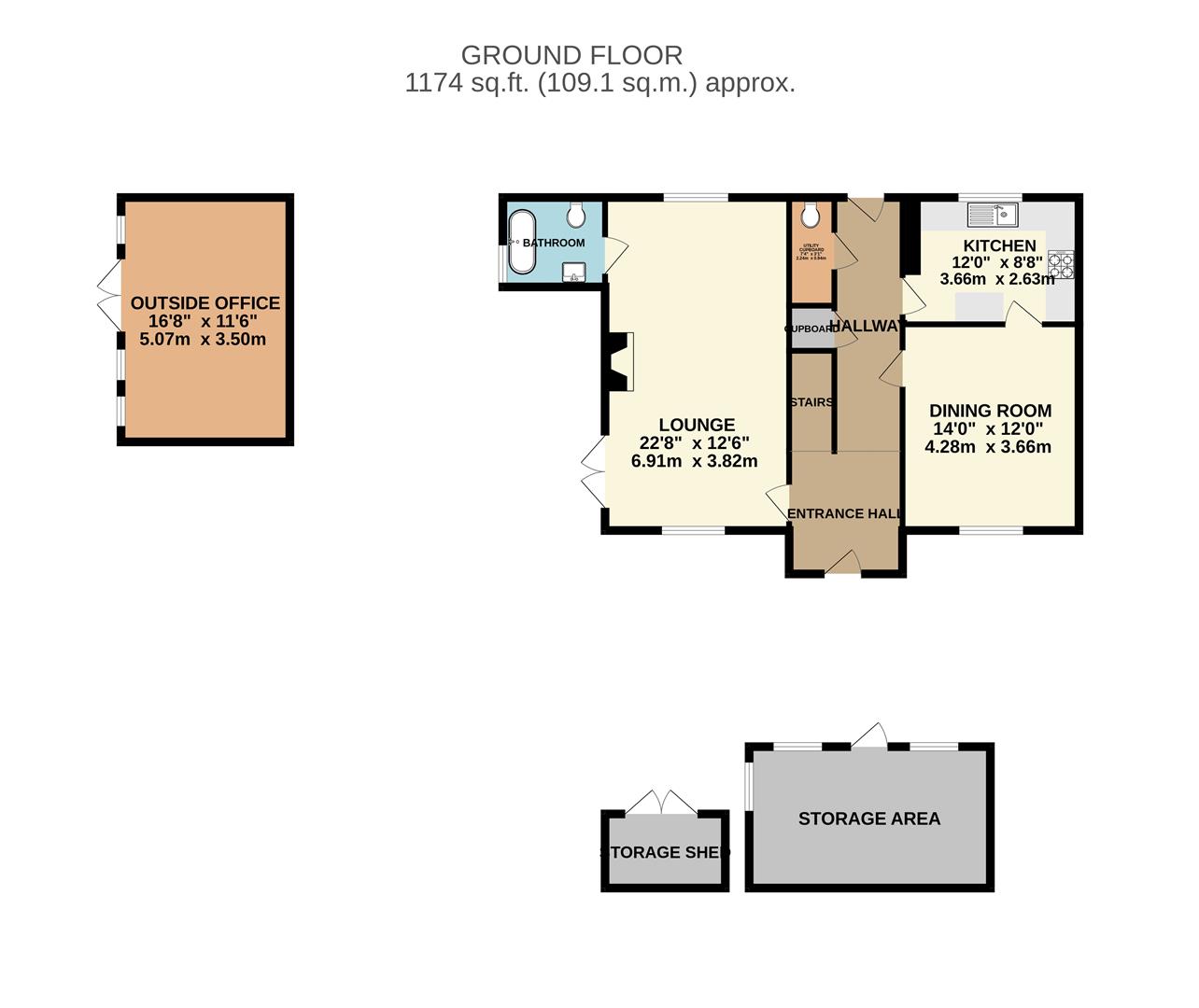 2 Willowdene, Drybrook Road, Drybrook floorplan