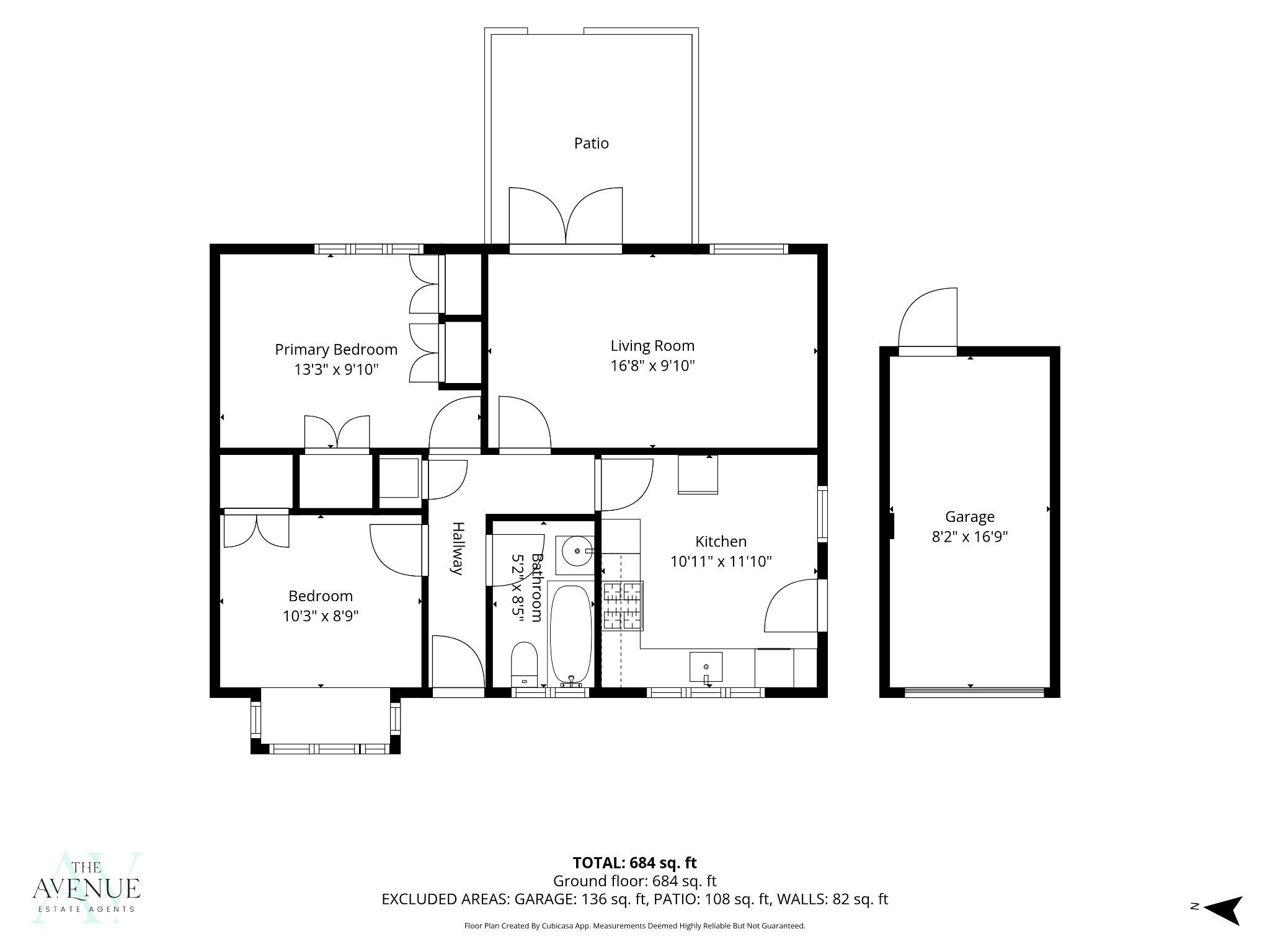 64 Rectory Avenue, Rochford, Essex floorplan