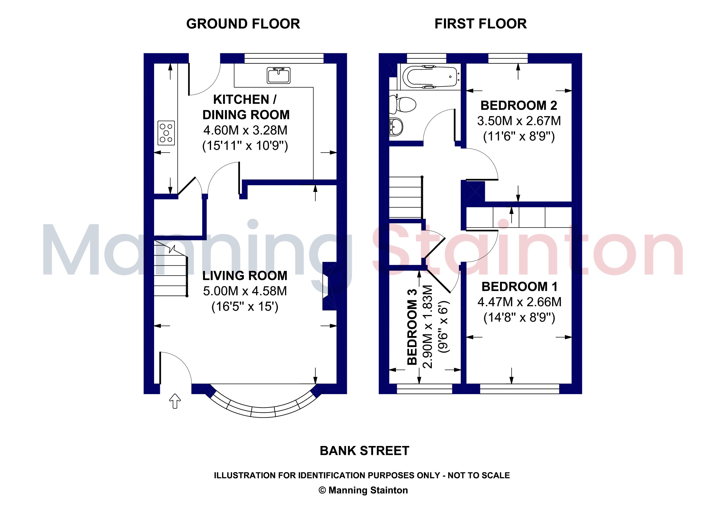 42, Bank Street, Leeds floorplan