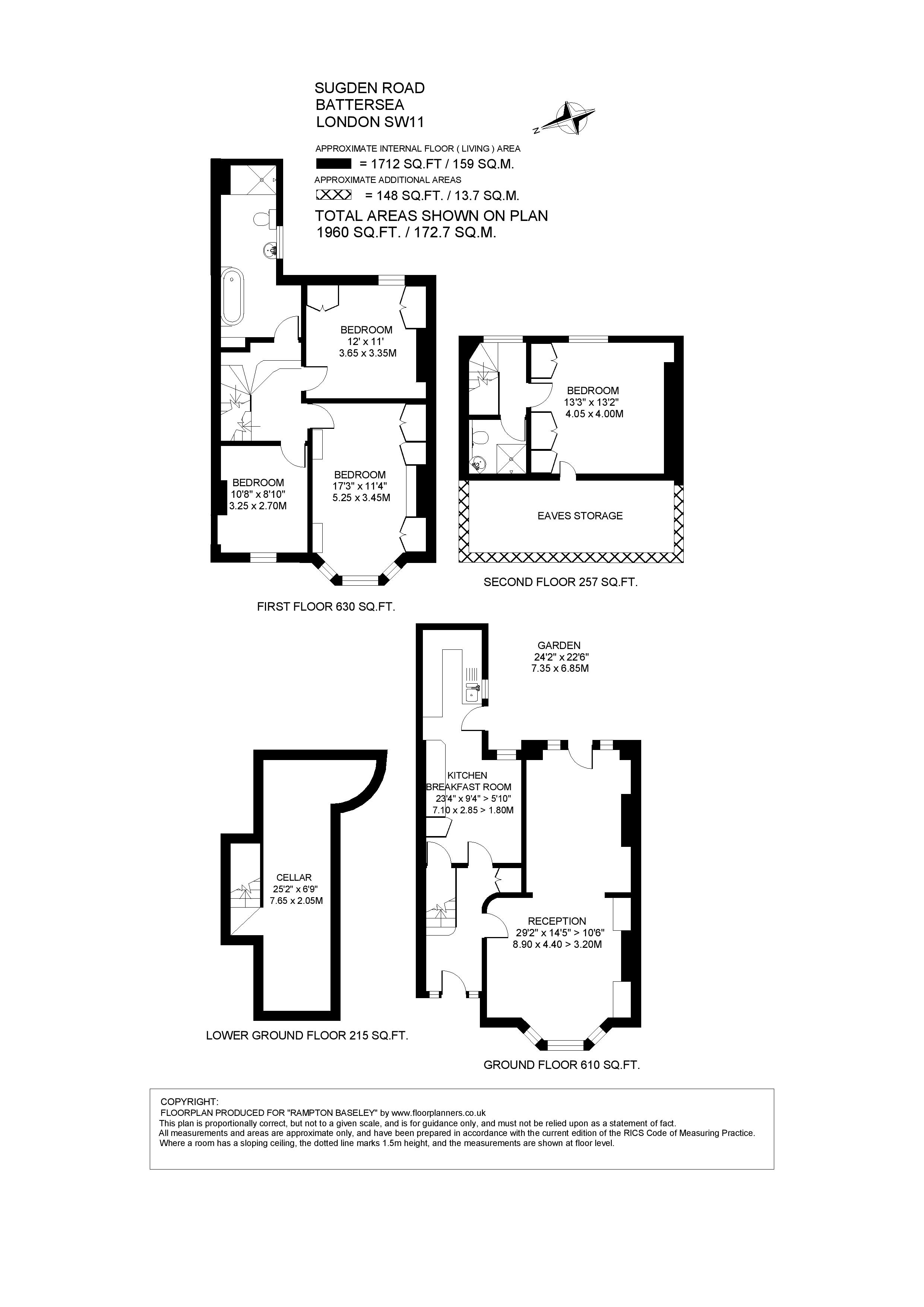 Sugden Road, SW11 floorplan