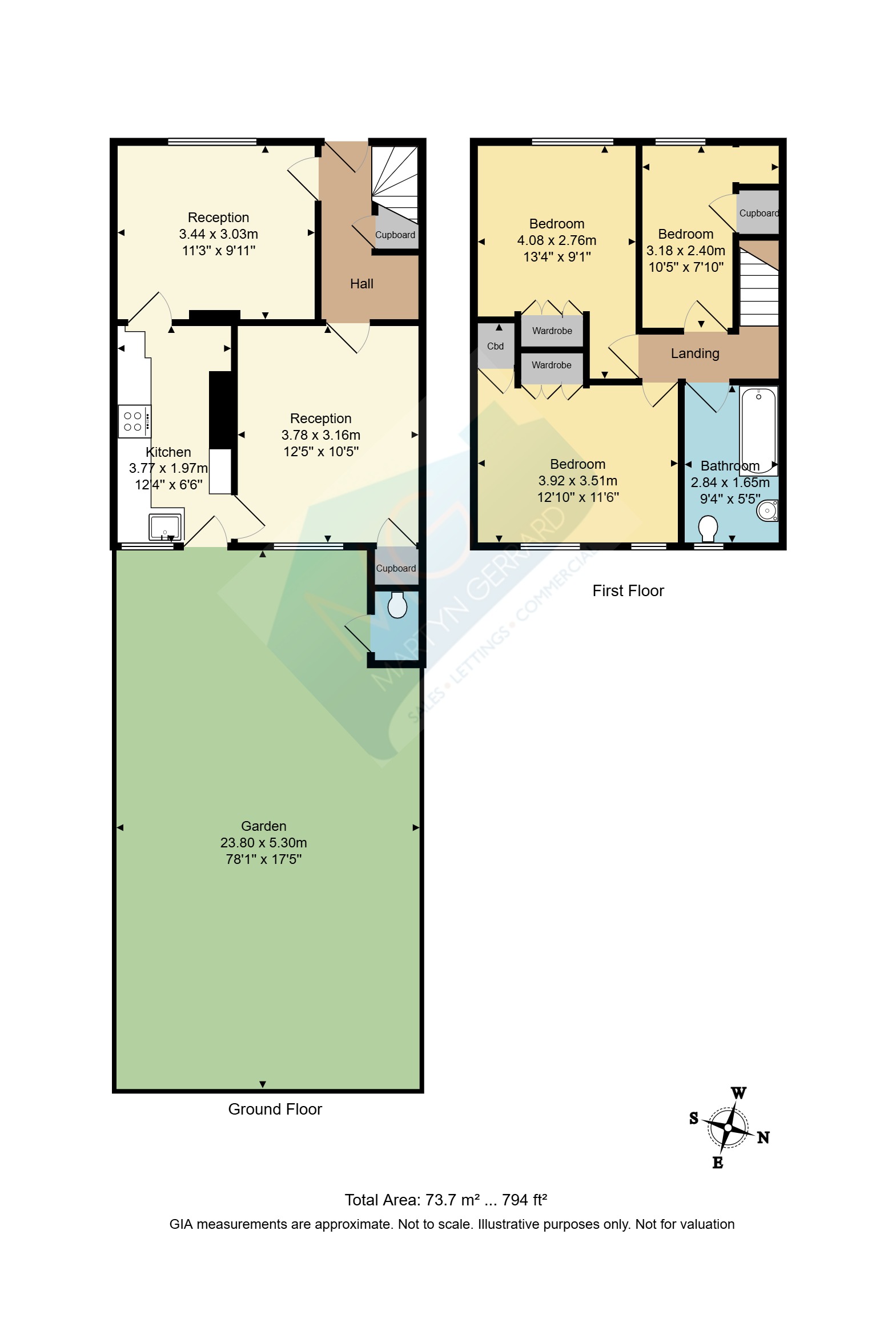 94, Steeds Road, London floorplan