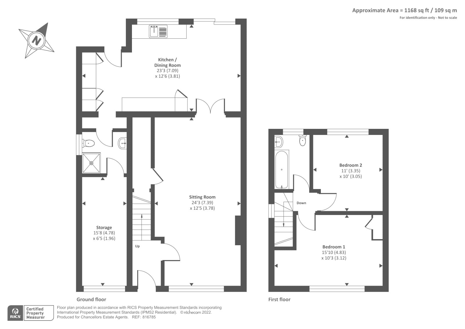 27, Falmouth Road, Reading floorplan
