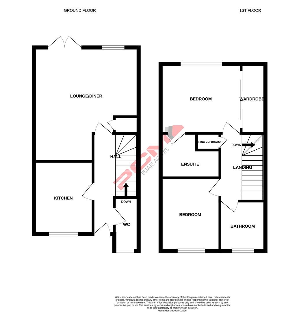 12, Fleetwood Close, St Leonards-on-sea floorplan