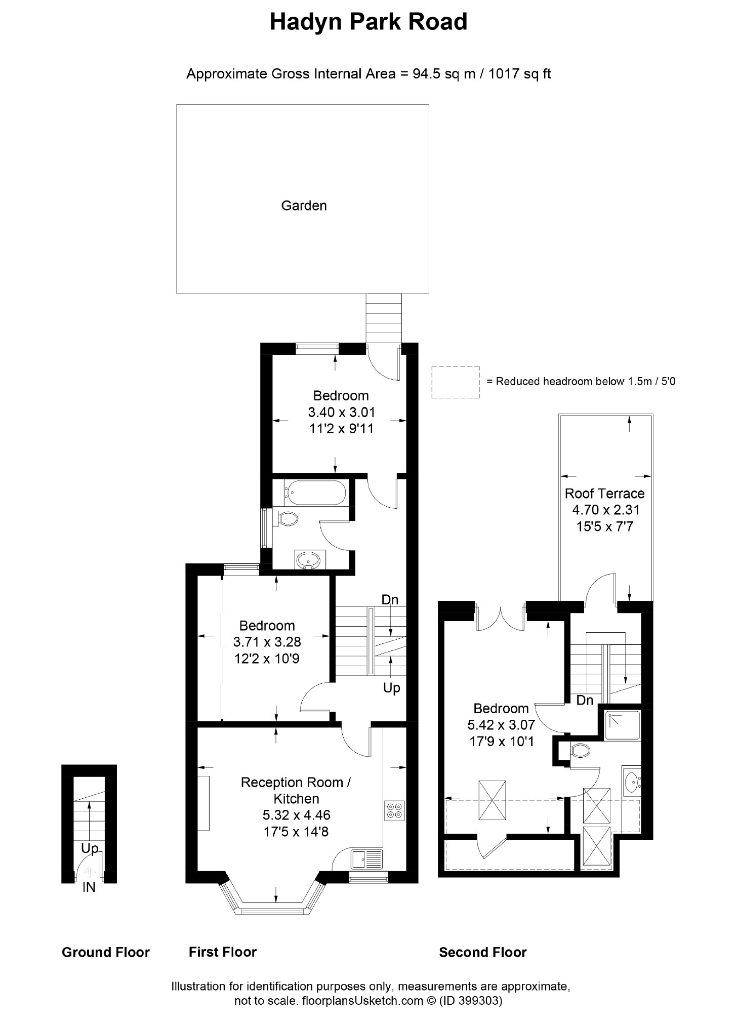 3 Bedrooms Flat to rent in Hadyn Park Road, London W12