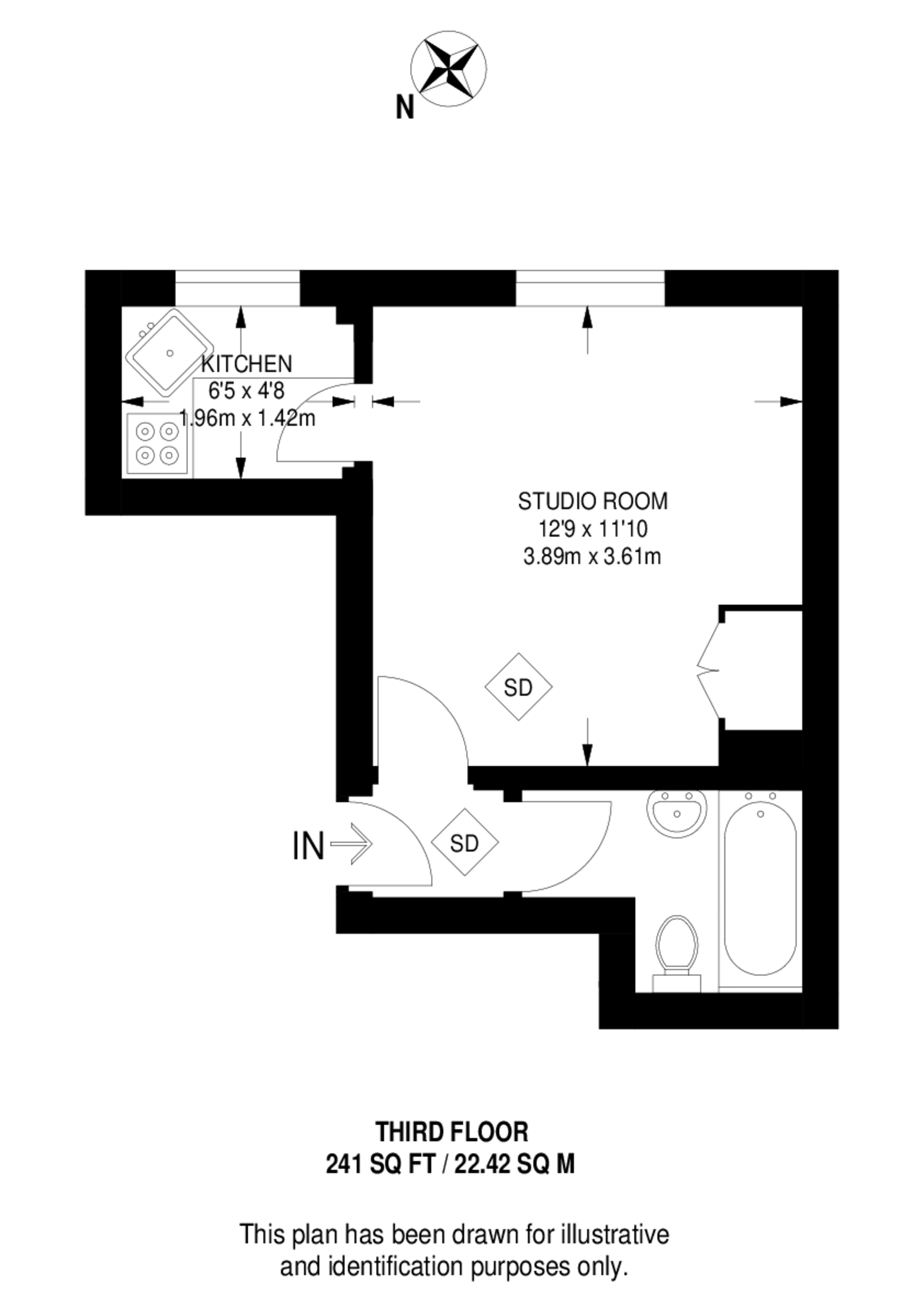 Collingham Place, South Kensington floorplan