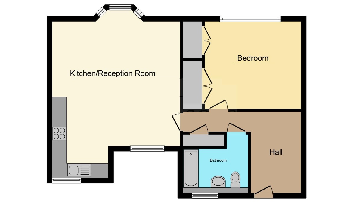 Flat 5,, 15 Stone Street, Brighton floorplan