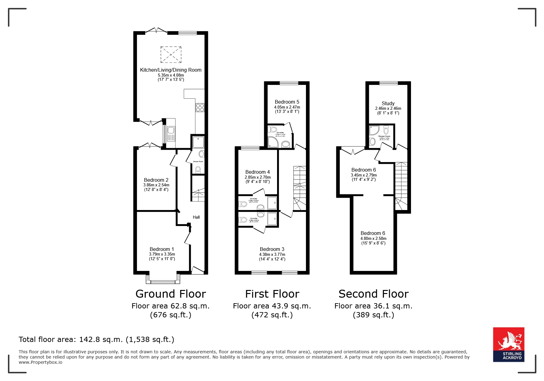 ROOM 2, 40, Springfield Road, Surrey floorplan
