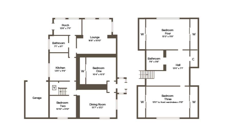 West Lodge, Milliken Road, Johnstone floorplan