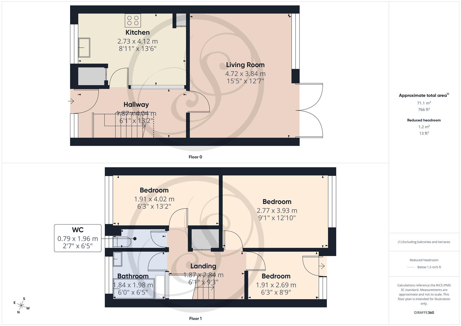32, Carlton Gardens, Leeds floorplan