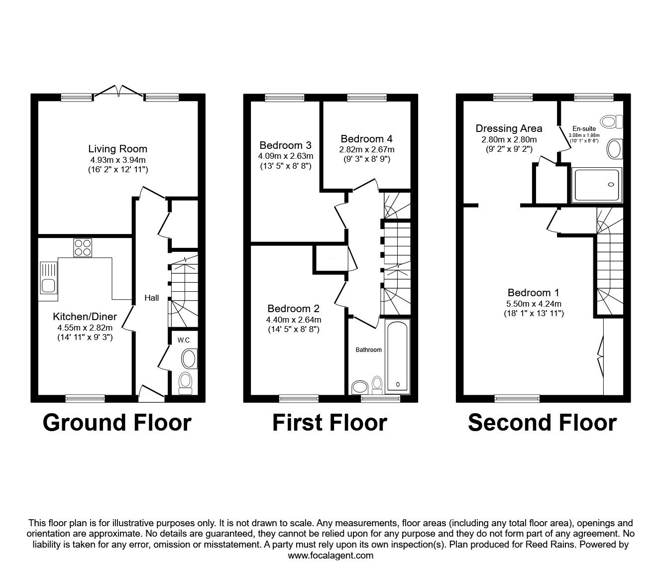7, Gunson Street, Manchester floorplan